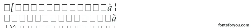 PaltonItalic-Schriftart – bengalische Schriften